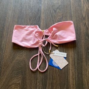 BELLA | STRING BIKINI TOP | PINK
